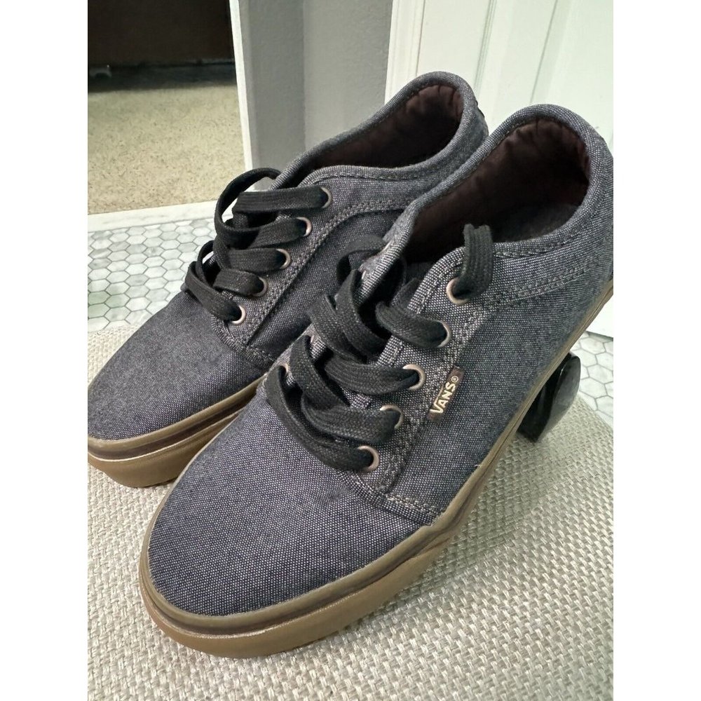 Vans Men’s 8 World’s # 1 Skateboard Shoe Pro Ultra Cush Gray